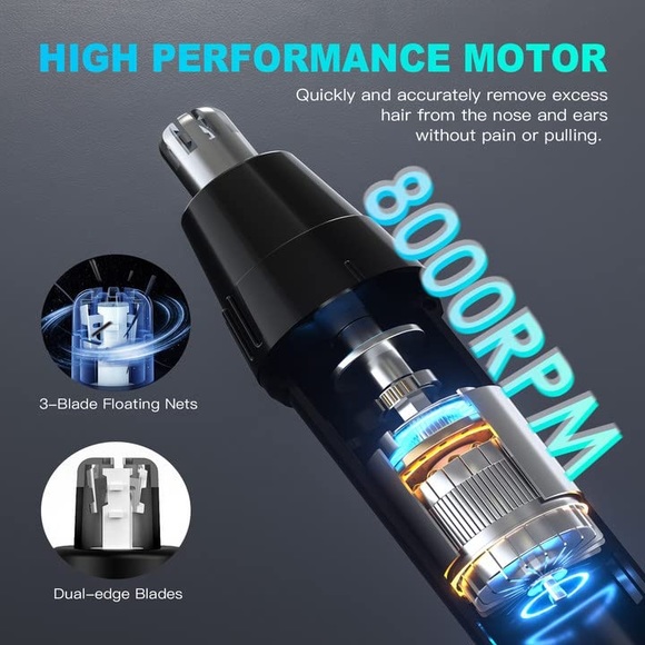 Nose Hair Trimmer for Men and Women - Picture 9 of 12